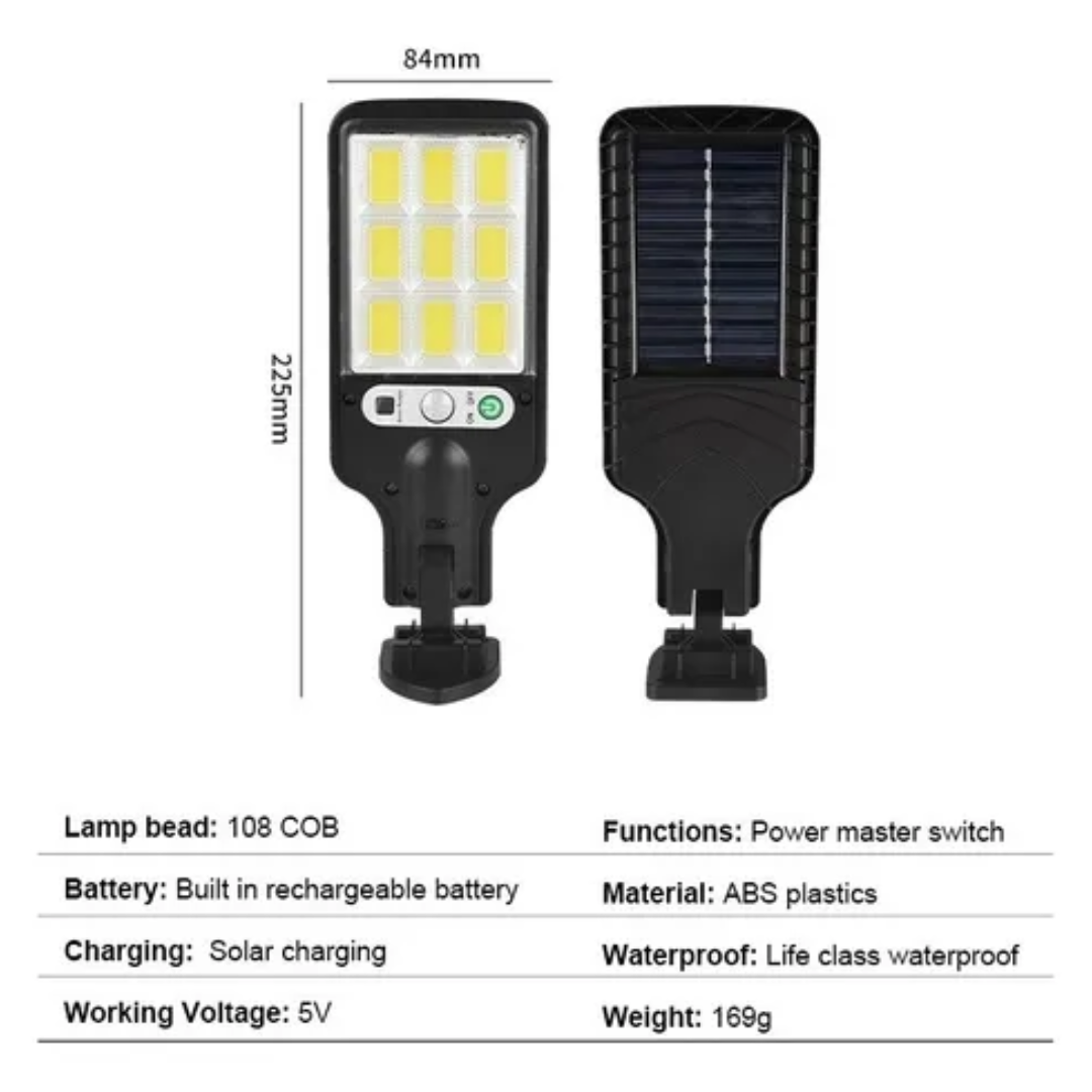 Miniatura 3 de LAMPARA SENSOR SOLAR 72 LED